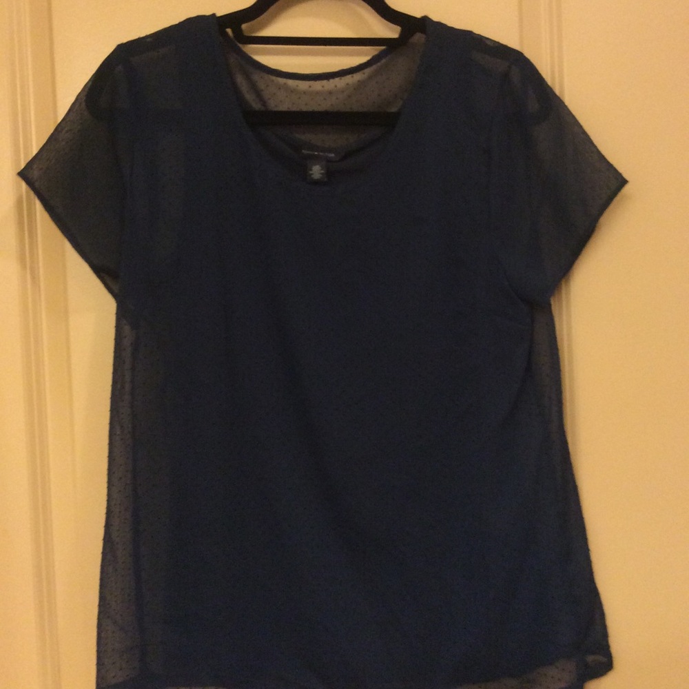 Blue Short Sleeve Tommy Hilfiger Top